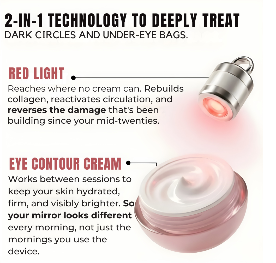 Newlumin 2-in-1 Red Light Eye Treatment